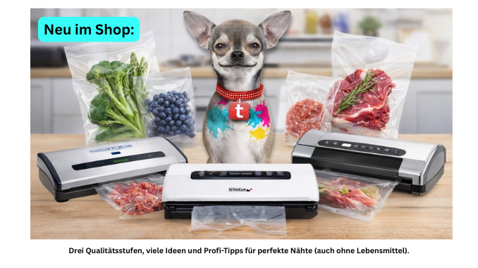 neu im Shop Vakuumiergeräte