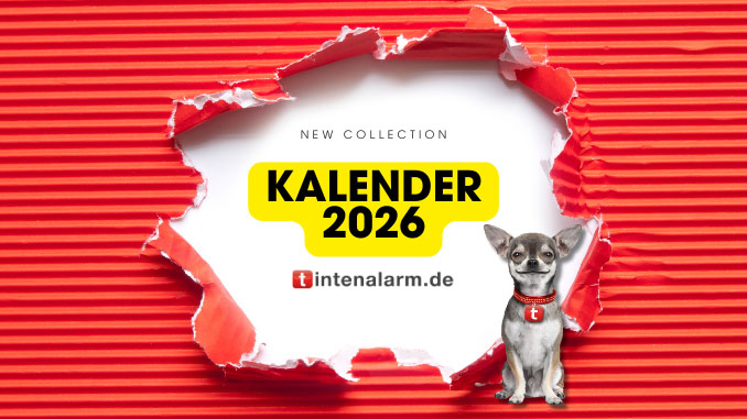 Grafik: Kalender 2026 neu eingetroffen!