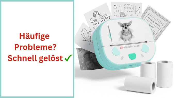 D21 Mini Sticker Drucker Etiketten ohne Tinte